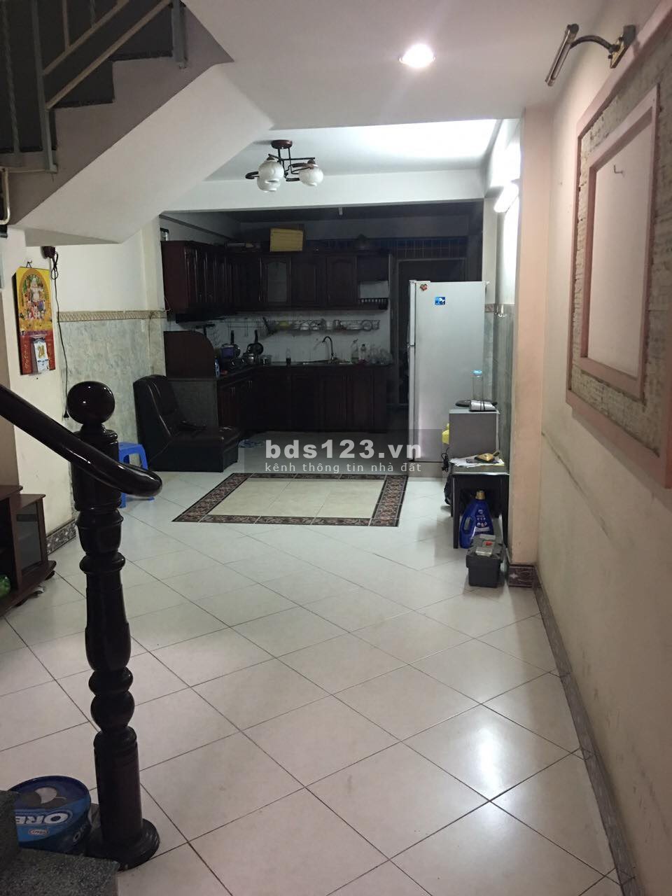 Nhà thuê nguyên căn. Trệt, lững, 3 lầu, 5PN, Giá 18 triệu/tháng