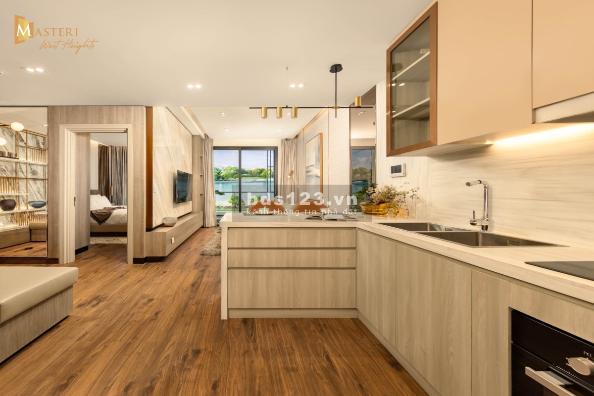 Bán căn studio 34m2 view nội khu tòa C Masteri West Height giá 1.49 tỷ