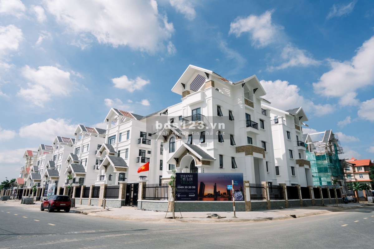 Bán nhanh nhà biệt thự Thạnh Mỹ Lợi, căn góc DT 400m², Đại lộ, giá 127 tỷ giảm còn 99 tỷ