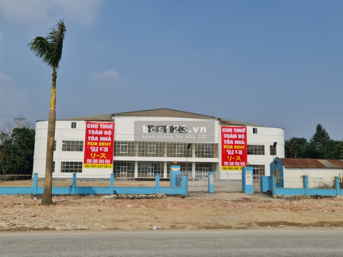 Cho thuê nhà xưởng 15000m2, Đầy đủ tiện ích cho sản xuất kinh doanh tại Tp Vinh, Nghệ An