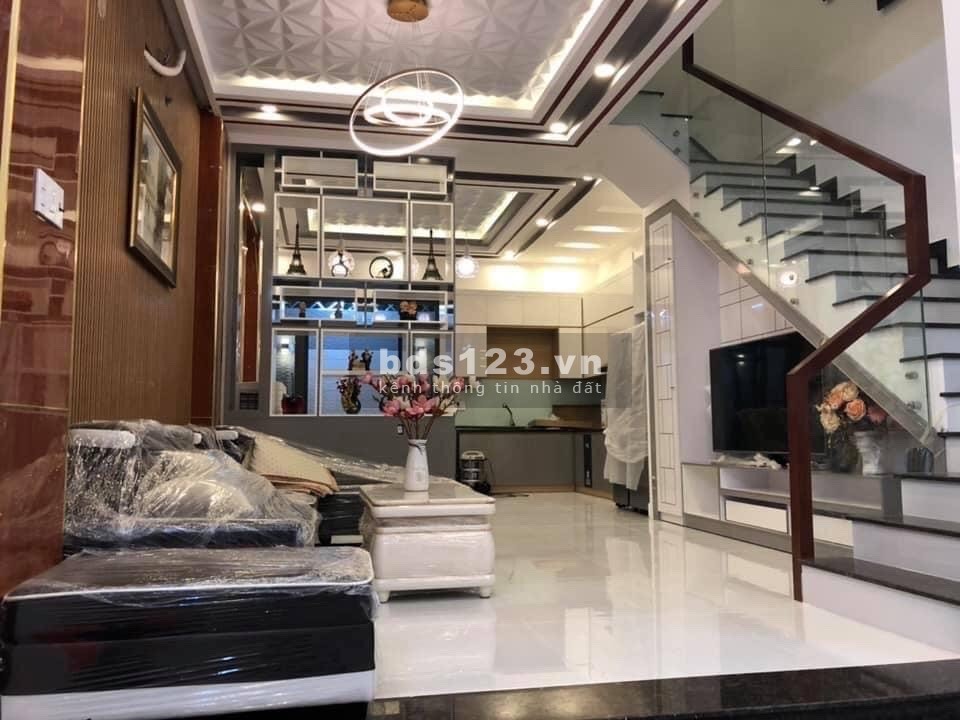 Nhà Mới Hiện Đại 5x16m 3 Lầu 4PN Gara Xe, 2552 Huỳnh tấn Phát 7,5 Tỷ