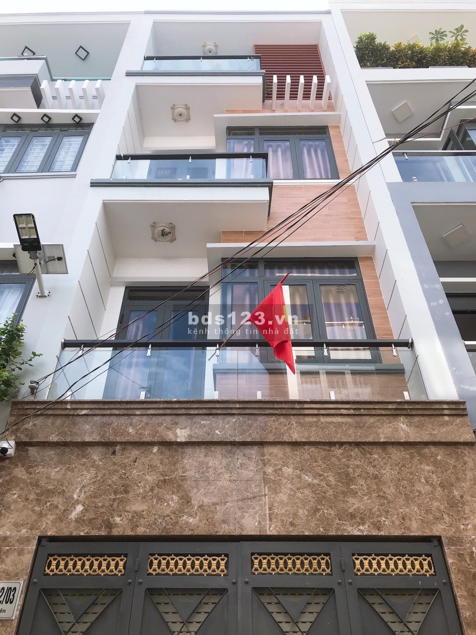 KDC The Sun 2329 Huỳnh tấn Phát, 4x13m, 3 lầu 4PN gara xe, Full NT Giá 5,8 Tỷ