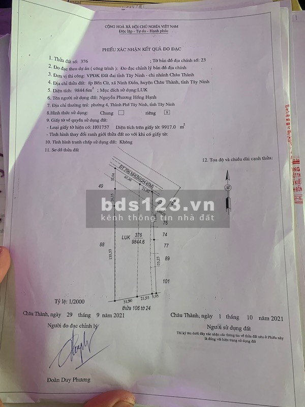 Cần bán đất kế bên đền thờ họ Lâm, mặt tiền ĐT 796