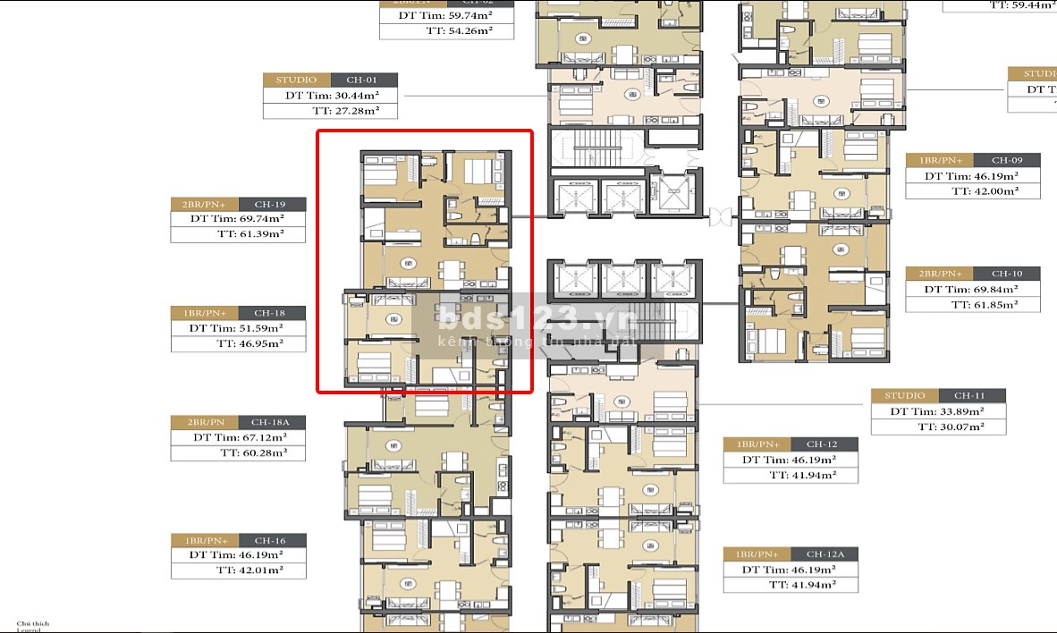 Bán căn hộ 3pn 121m2 đập thông Masteri West Height giá 5.82 Tỷ