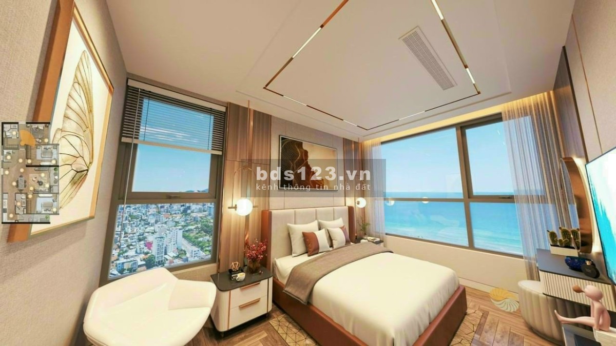 Chính chủ chuyển nhượng căn hộ cao cấp 2PN view biển Mỹ Tầng 9 Khê Đà Nẵng - Sở hữu sổ hồng lâu dài