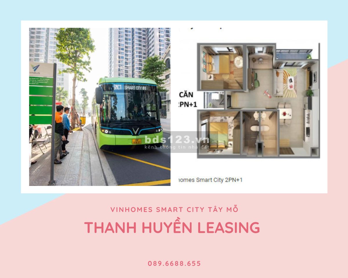 cần bán trước tết căn 2N2WC 70m2, Đông Nam, tầng Trung, Vinhomes Smart City Tây mỗ,2.78 tỷ Bao phí