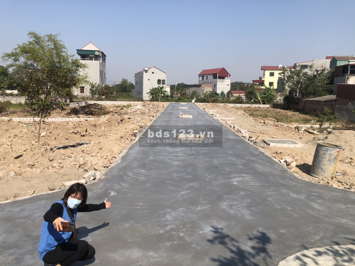 Đất Nền Phân Lô Quế Võ Bắc Ninh khu dân cư đông đúc