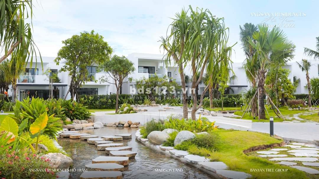 Biệt thự biển Angsana Hồ Tràm 25 tỷ/căn (gồm nội thất, VAT và PBT) đã hiện hữu có thể sd luôn