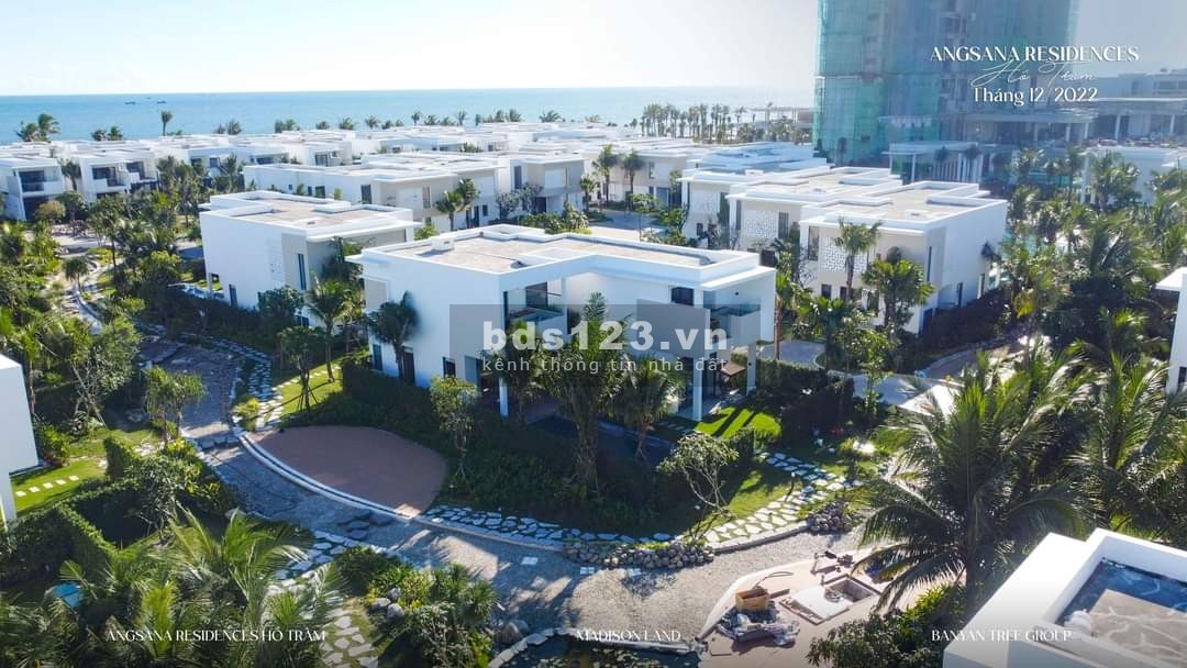 Bán biệt thự biển Angsana Hồ Tràm giá từ 23 tỷ/căn (full nội thất)