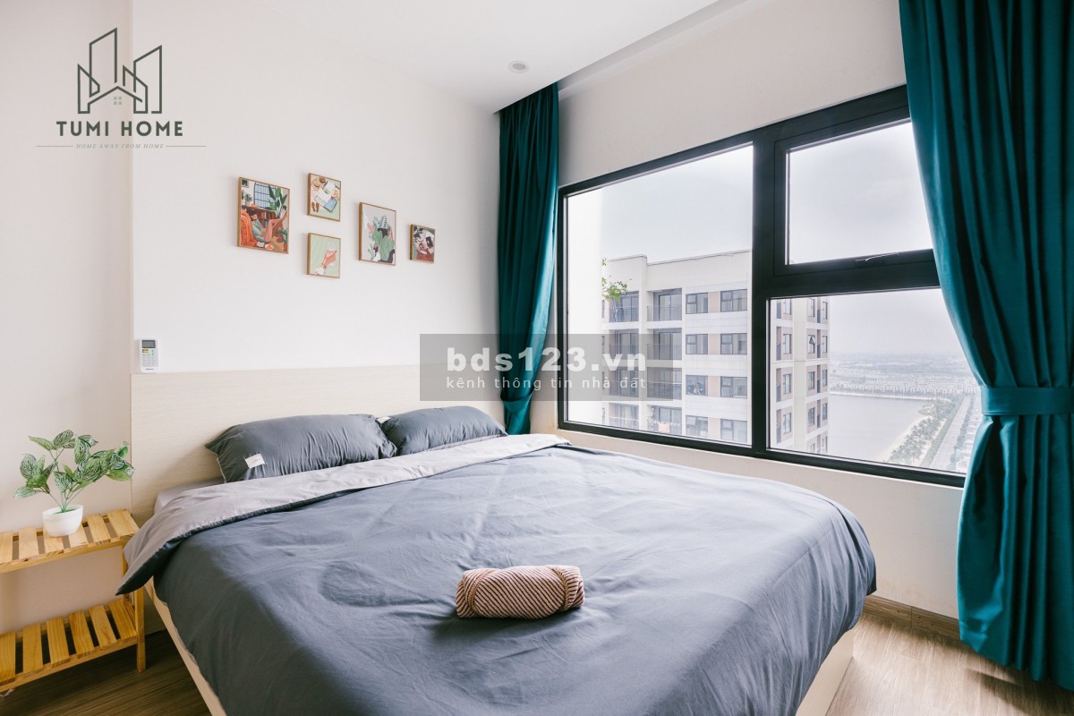 Cho thuê Căn hộ 2PN,1VS - Giá 6 Triệu/ tháng - Full nội thất, chung cư Vinhomes Ocean Park