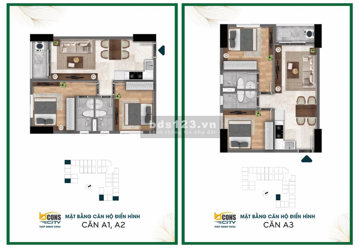 Căn hộ Bcons 2PN cạnh làng ĐHQG Tp. Thủ Đức giá gốc CĐT. Thanh toán 550TR Nhận Nhà