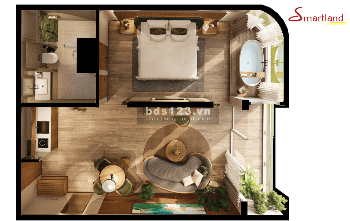 Bán căn hộ dự án Condotel Hồ Tràm đầy đủ nội thất giá chỉ 2.3 tỷ/căn