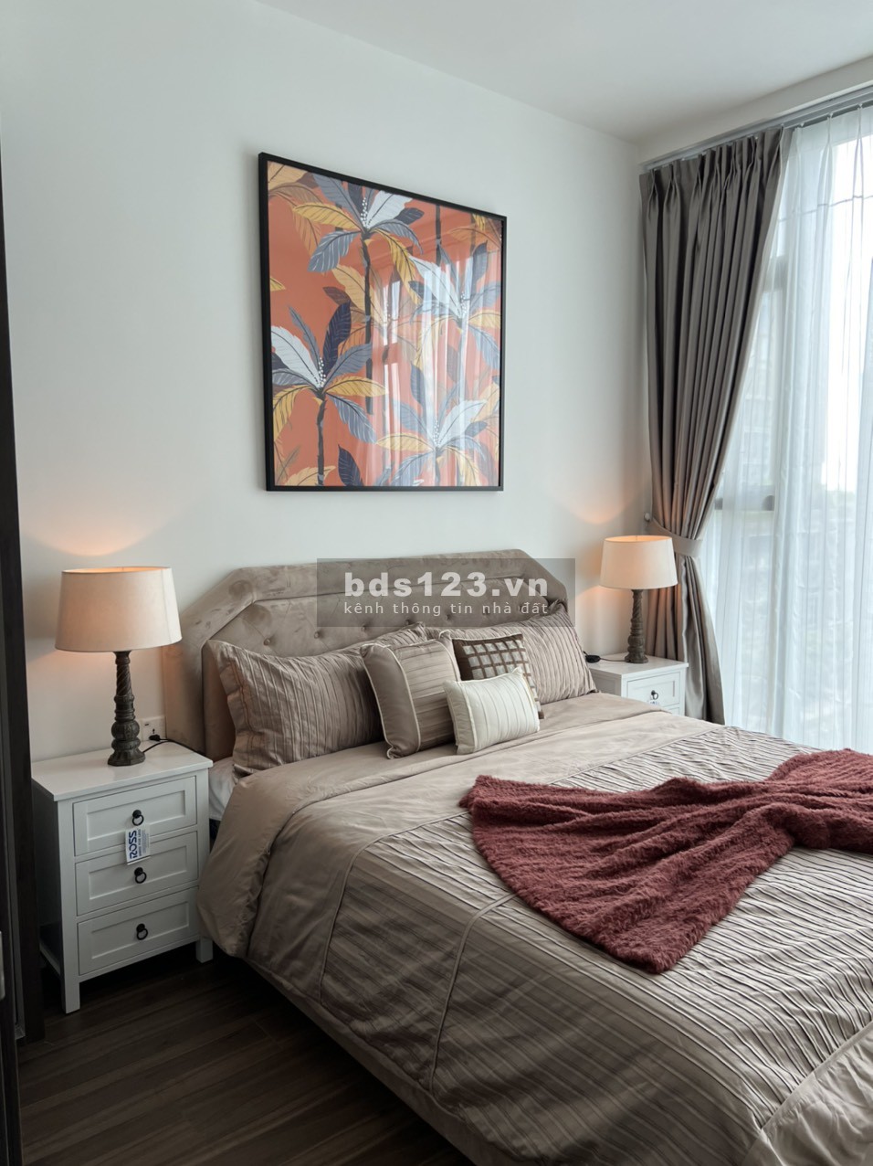 Căn hộ 1 phòng ngủ Empire City view nội khu nội thất xịn và sang cần cho thuê, giá 26.6tr