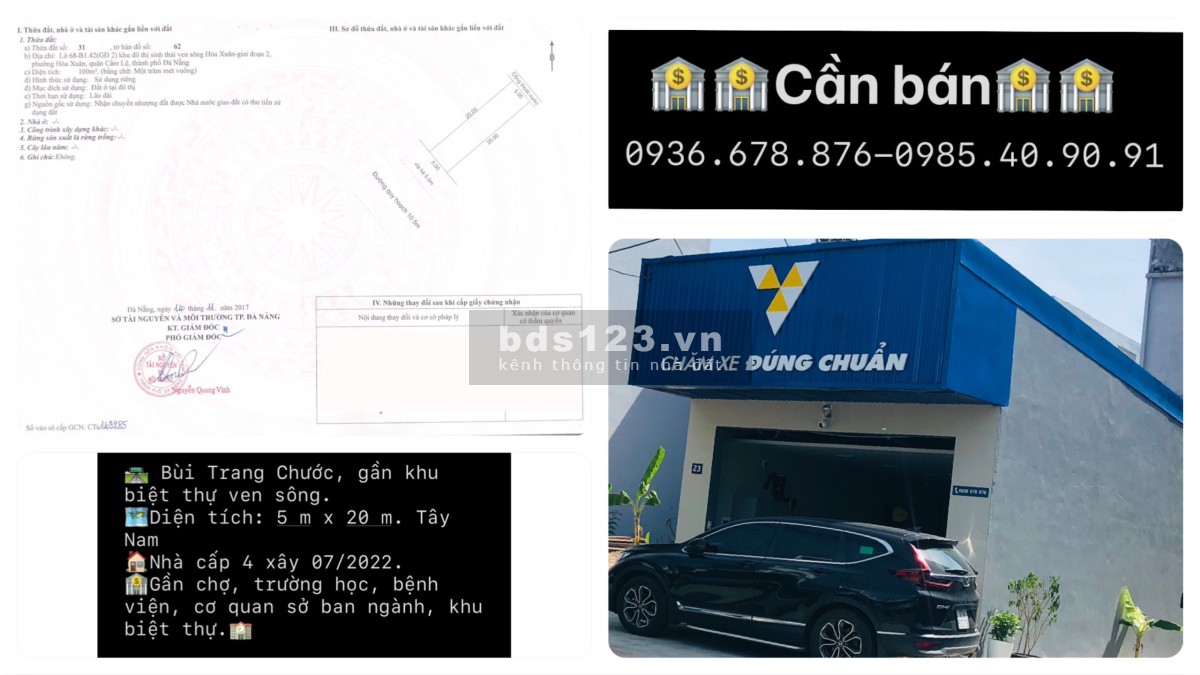 Cần bán nhà gấp tại đường Bùi Trang Chước, Đà Nẵng, giá 6 tỷ