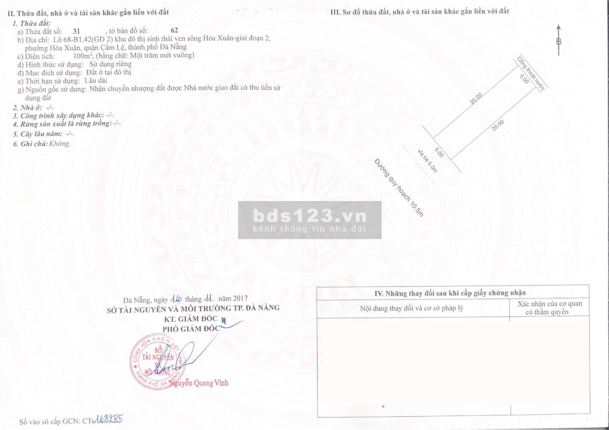 Cần bán nhà gấp tại đường Bùi Trang Chước, Đà Nẵng, giá 6 tỷ