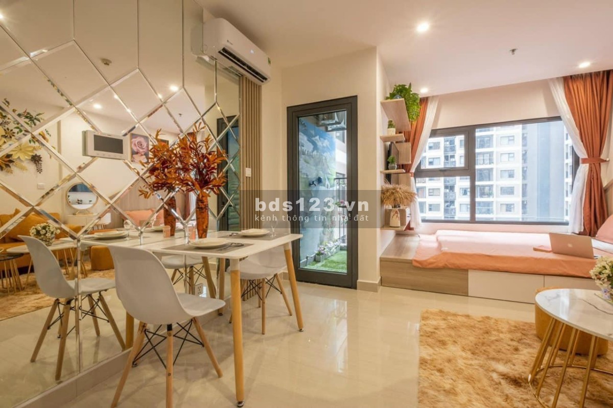 Bán căn Studio Vinhomes trước tết, DT 31m² full nội thất giá chỉ 850 triệu, LH 0987767788