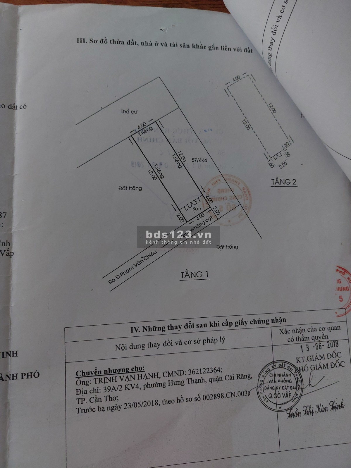Chính chủ bán nhà 205/6/1 Phạm Văn Chiêu P14 Q.Gò Vấp
