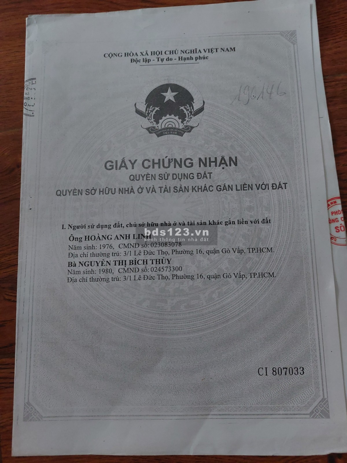 Chính chủ bán nhà 205/6/1 Phạm Văn Chiêu P14 Q.Gò Vấp