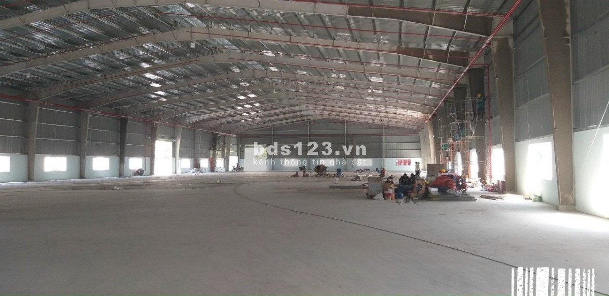 Cho thuê kho xây mới 100% dt 3000m2 ngay khu công nghiệp Hải Sơn, Đức Hoà Hạ, Đức Hoà, Long An