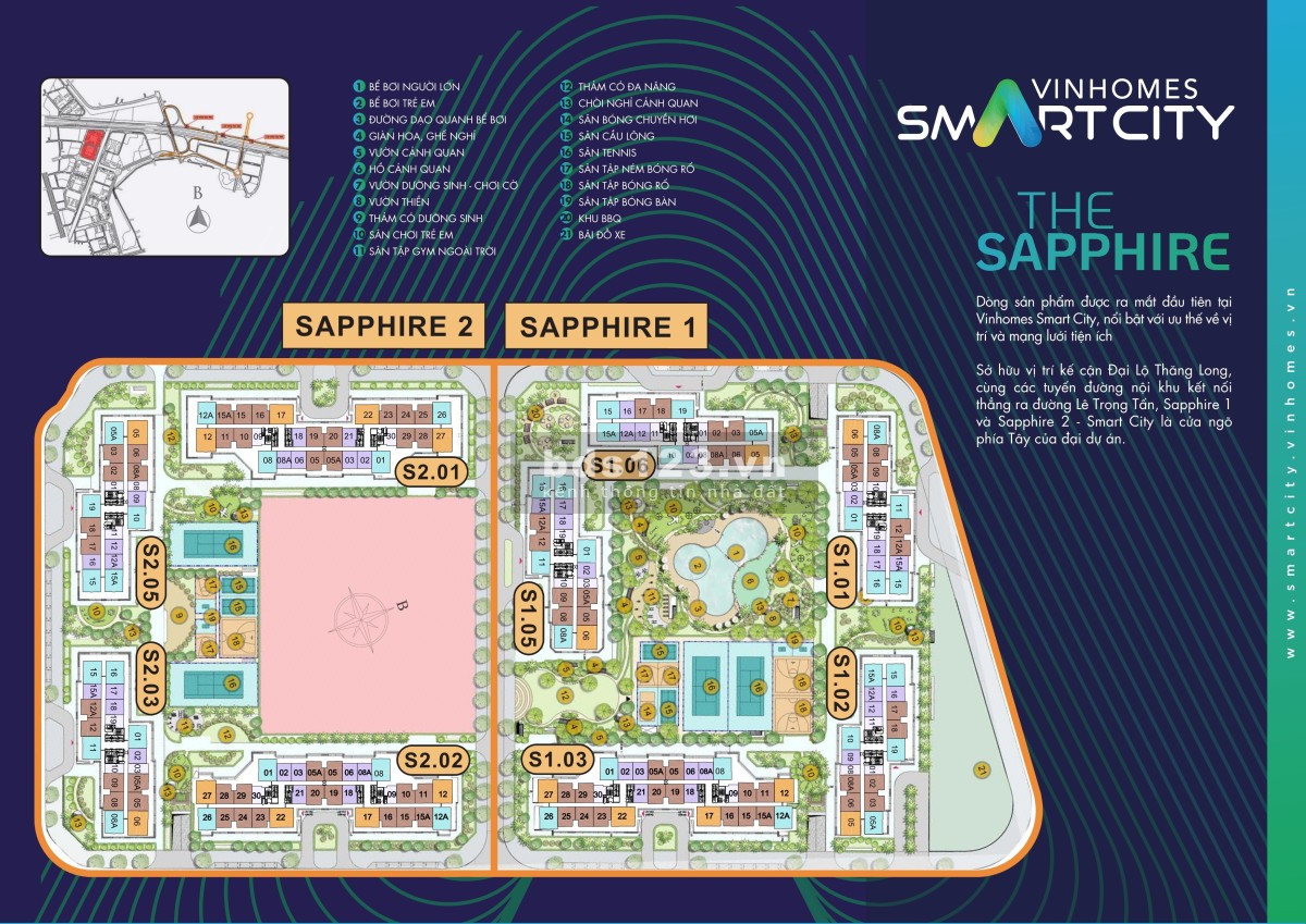 Cho thuê nhanh căn hộ 1PN+1, tầng trung hướng mát, Vinhomes Smart City, 7tr/tháng