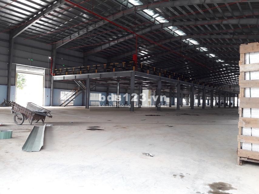 Cho thuê kho dtsd 6277m2 KCN Hải Sơn, Đức Hoà Hạ, Đức Hoà, Long An