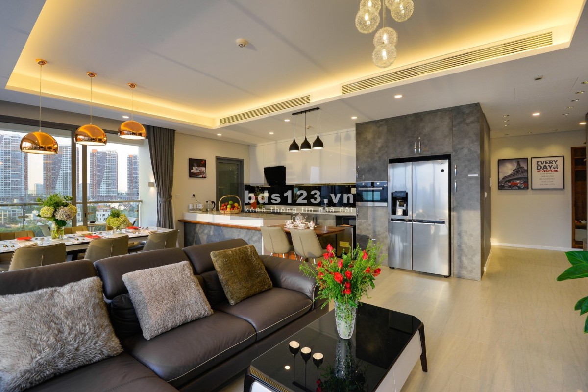 Cho thuê căn 3PN Đảo Kim Cương - nội thất sang trọng view sông SG - giá chỉ 45 triệu/tháng