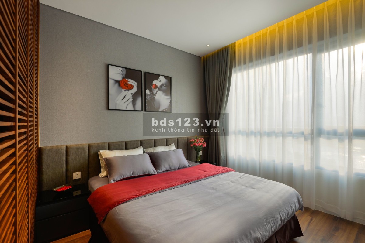 Cho thuê căn 3PN Đảo Kim Cương - nội thất sang trọng view sông SG - giá chỉ 45 triệu/tháng