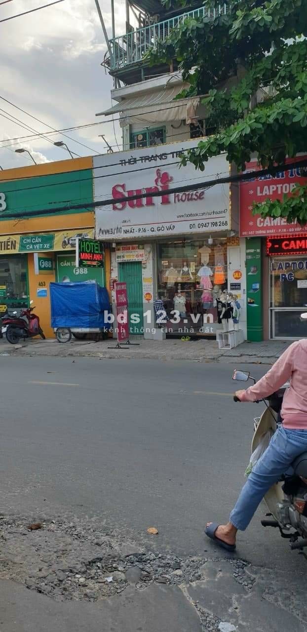 Bán nhà mặt tiền Thống Nhất, Gò Vấp, diện tích 4.2x27m, giá…