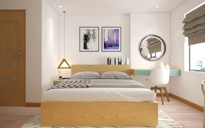 Cho thuê chung cư 62m2 -5.5triệu/tháng căn góc rộng rãi