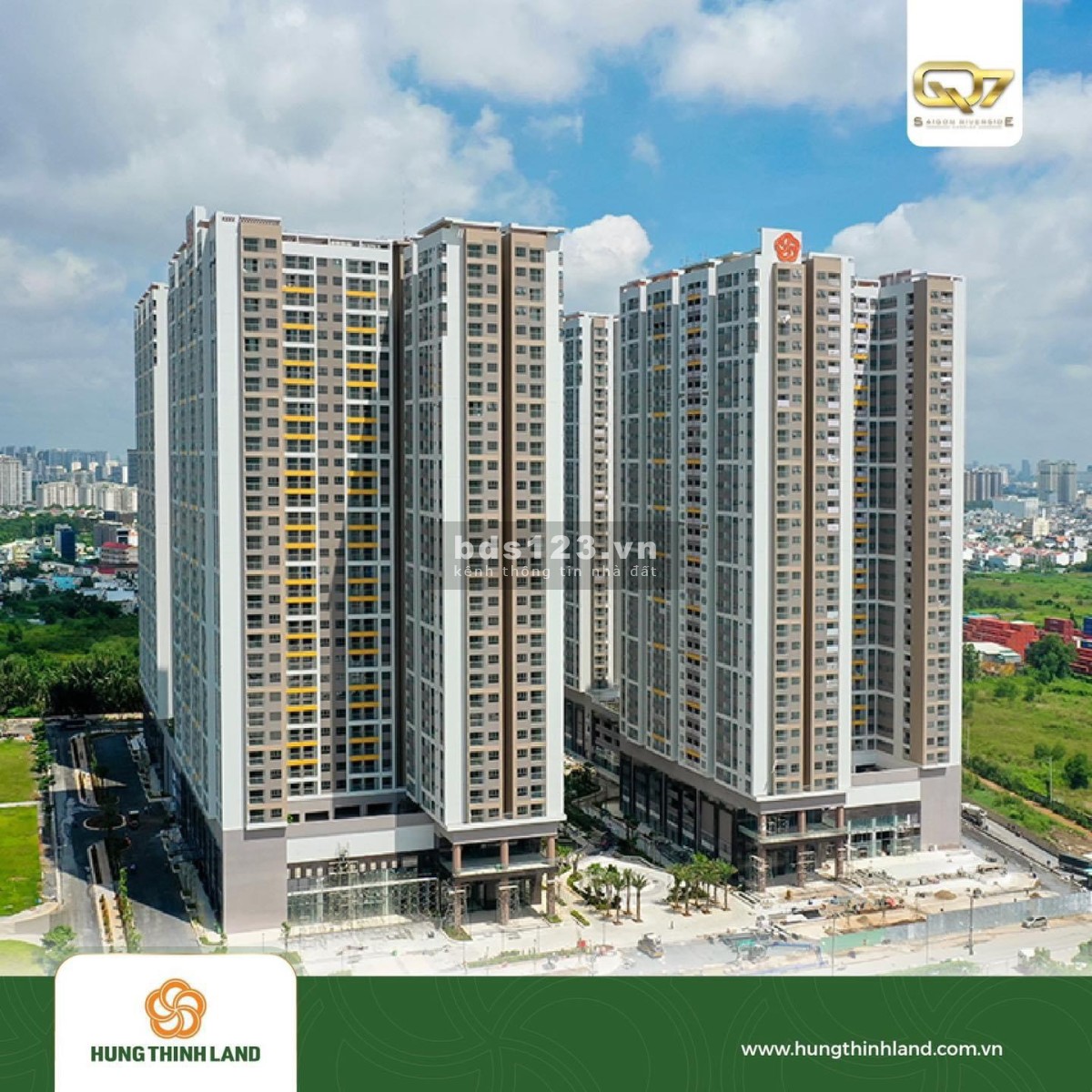 Bán căn hộ quận 7 Saigon Riverside 2 phòng ngủ mới bàn giao. Duy nhất một căn.