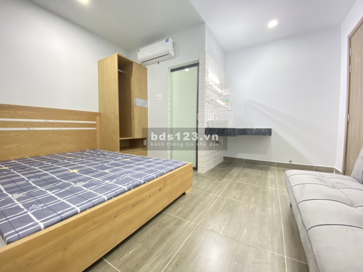 Cho thuê căn hộ dịch vụ Studio nhỏ xinh Quận Tân Bình
