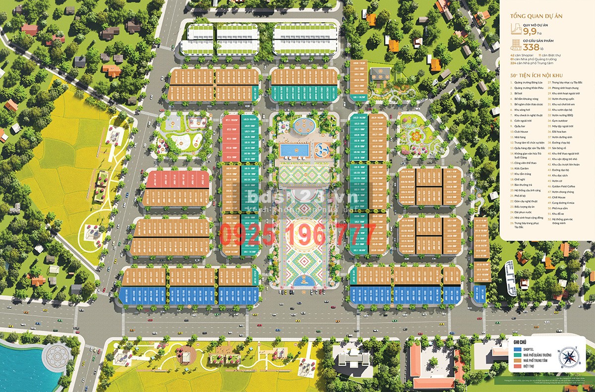 Dự Án đất nền Khu đô thị Golden Field Nghĩa Lộ - Giá đầu tư hấp dẫn năm 2023 (Sổ đỏ vĩnh viễn)