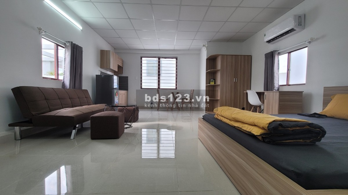 Căn hộ cho thuê 35m2 đường Lê Văn Huân gần etown