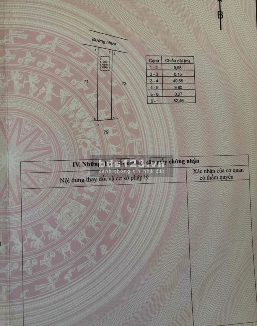 Bán đất mặt tiền đường nhựa 27/4 Phước Thuận, Xuyên Mộc, Bà Rịa Vũng Tàu