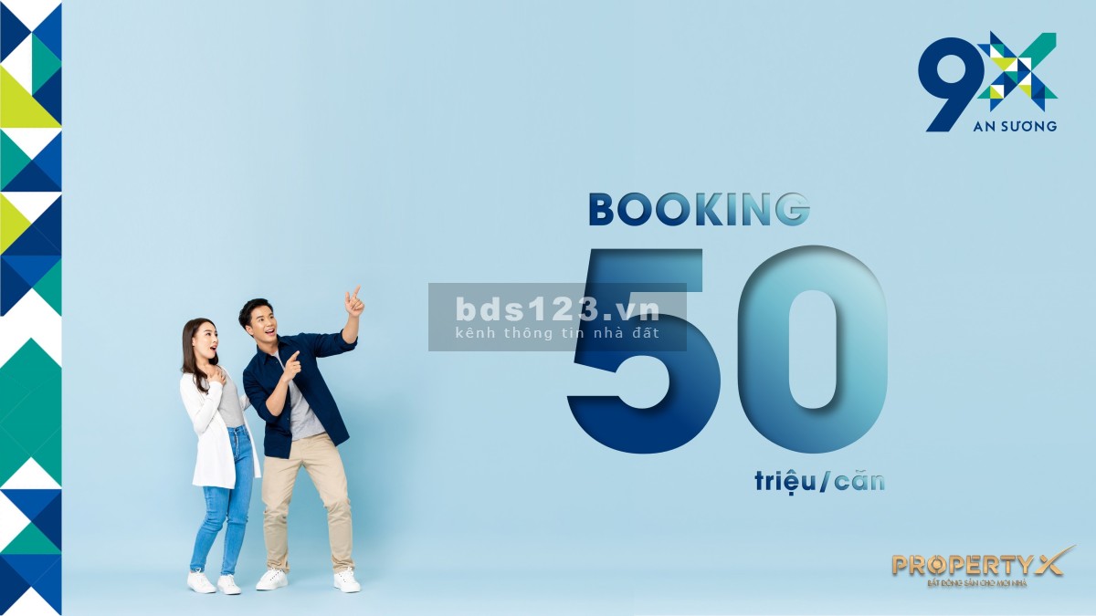 Bán căn hộ TPHCM giai đoạn đầu dự án 9X An Sương - CĐT Hưng Thịnh