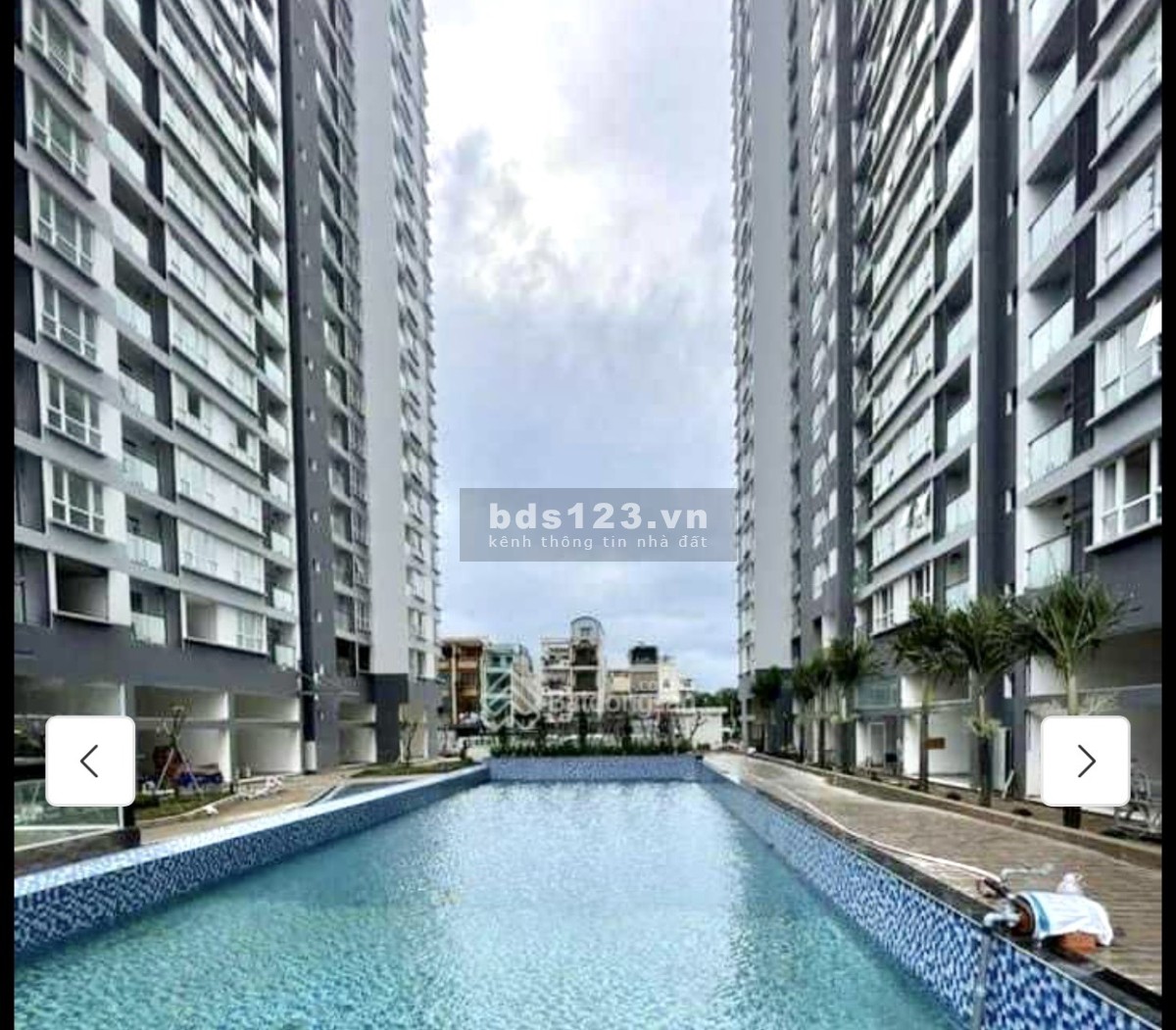 Bán căn hộ 2PN 50m2 The Western Capital Q6 tầng 17