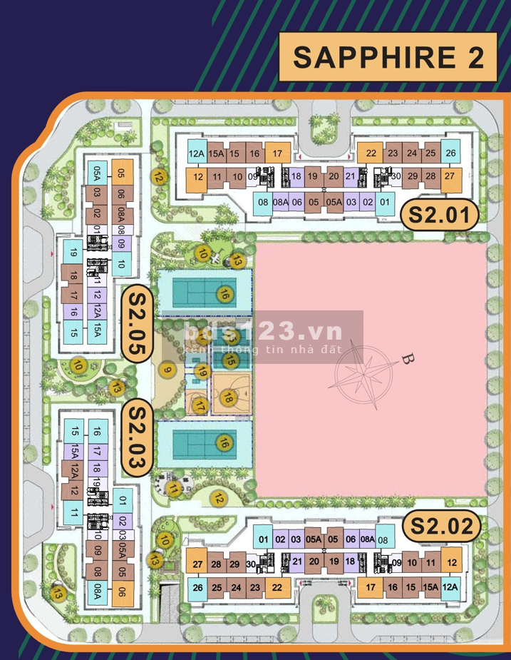 Bán căn hộ 2 PN 1 WC tòa S105 Vinhomes Smart City, tầng trung, hướng mát, giá tốt
