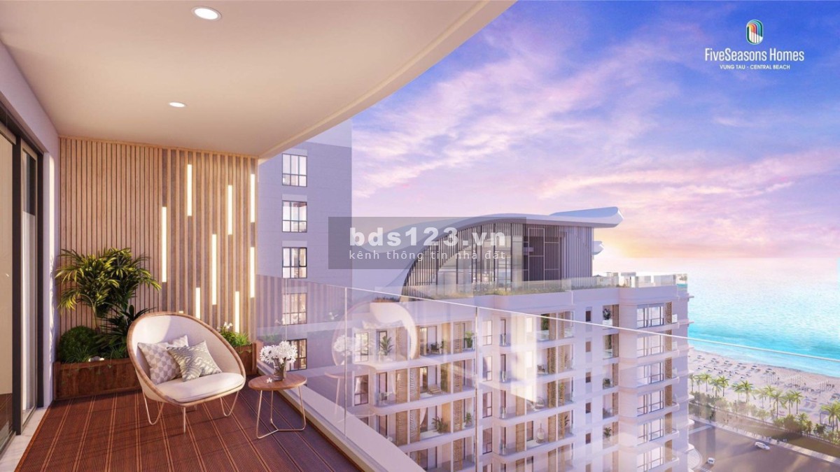 Bán căn hộ Fiveseasons Homes, Vũng Tàu, chiết khấu 50%, LH 0905189302