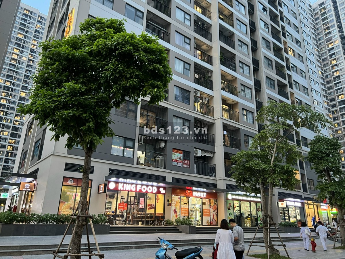 Cho thuê toàn bộ shop chân đế dự án VINHOMES smart city