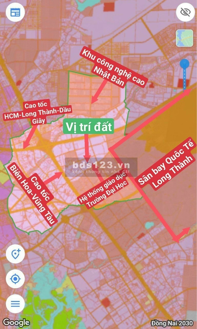 Bán lô đất khu vực Long Thành Đồng Nai lh 0367631831