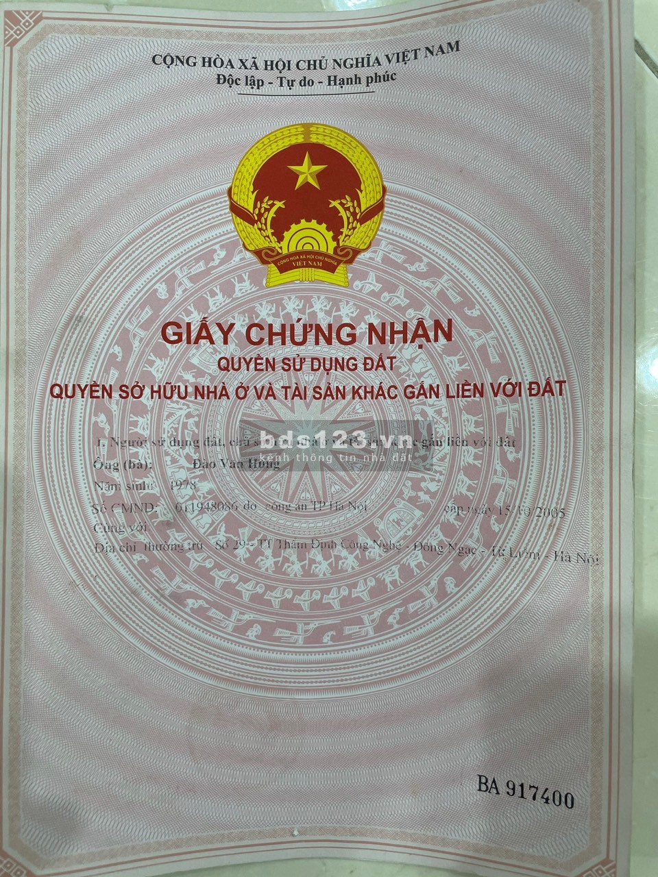 Bán gấp mảnh đất ô góc chính chủ 2 mặt đường rộng 40m
