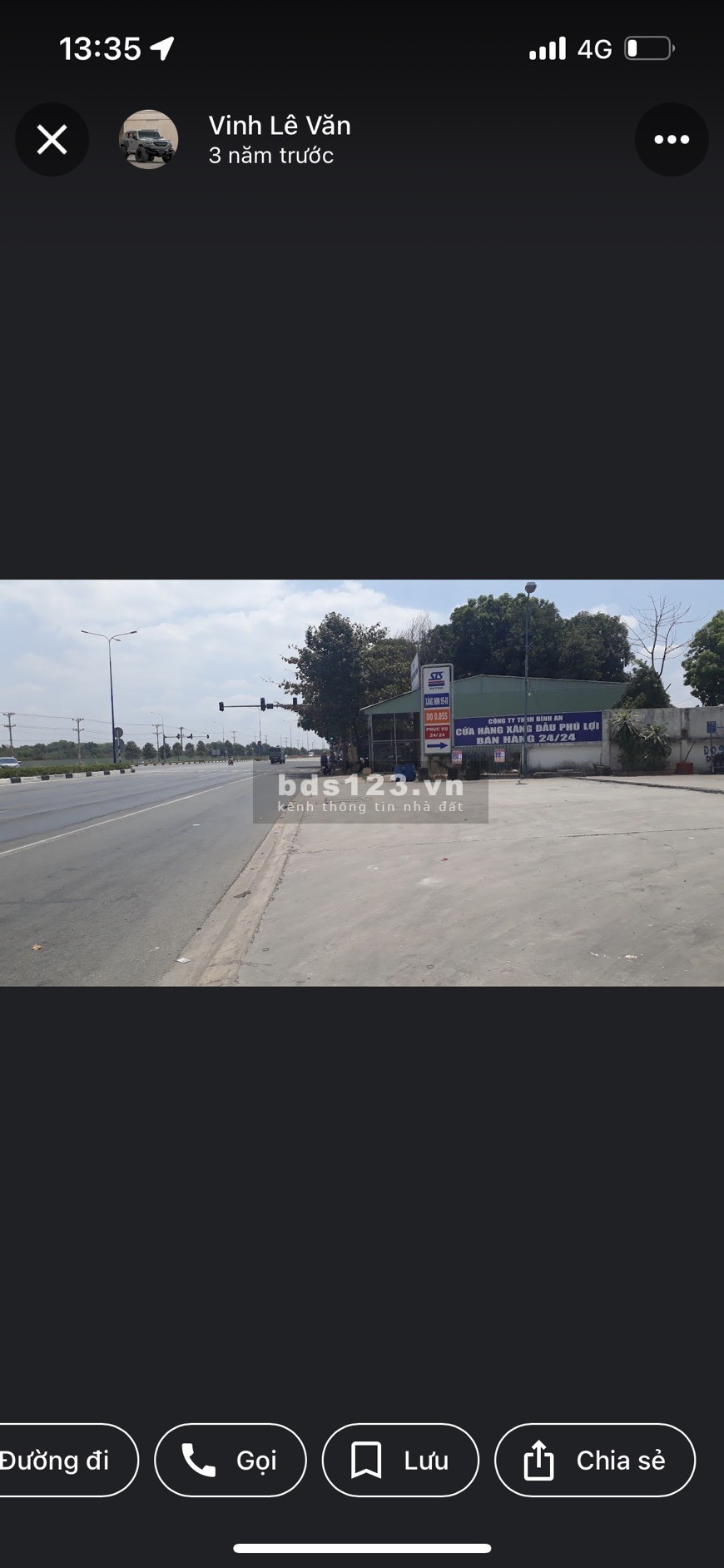 Bán đất mặt tiền Mỹ Phước Tân Vạn (Phú Lợi, Bình Dương) ngay ngã ba khu công nghiệp Đại Đăng