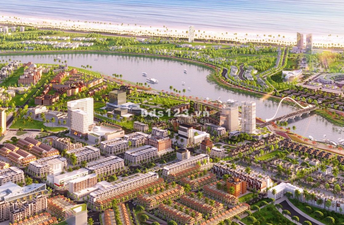 Bán đất nền dự án lô đất sông Cổ Cò kề đại học FPT giá rẻ cho nhà đầu tư
