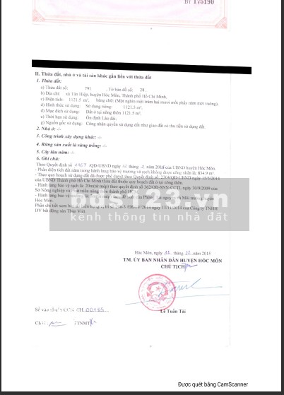 Chính chủ cần bán lô đất lớn thổ cư diện tích 5000m2 mặt tiền đường Đỗ Văn Dậy