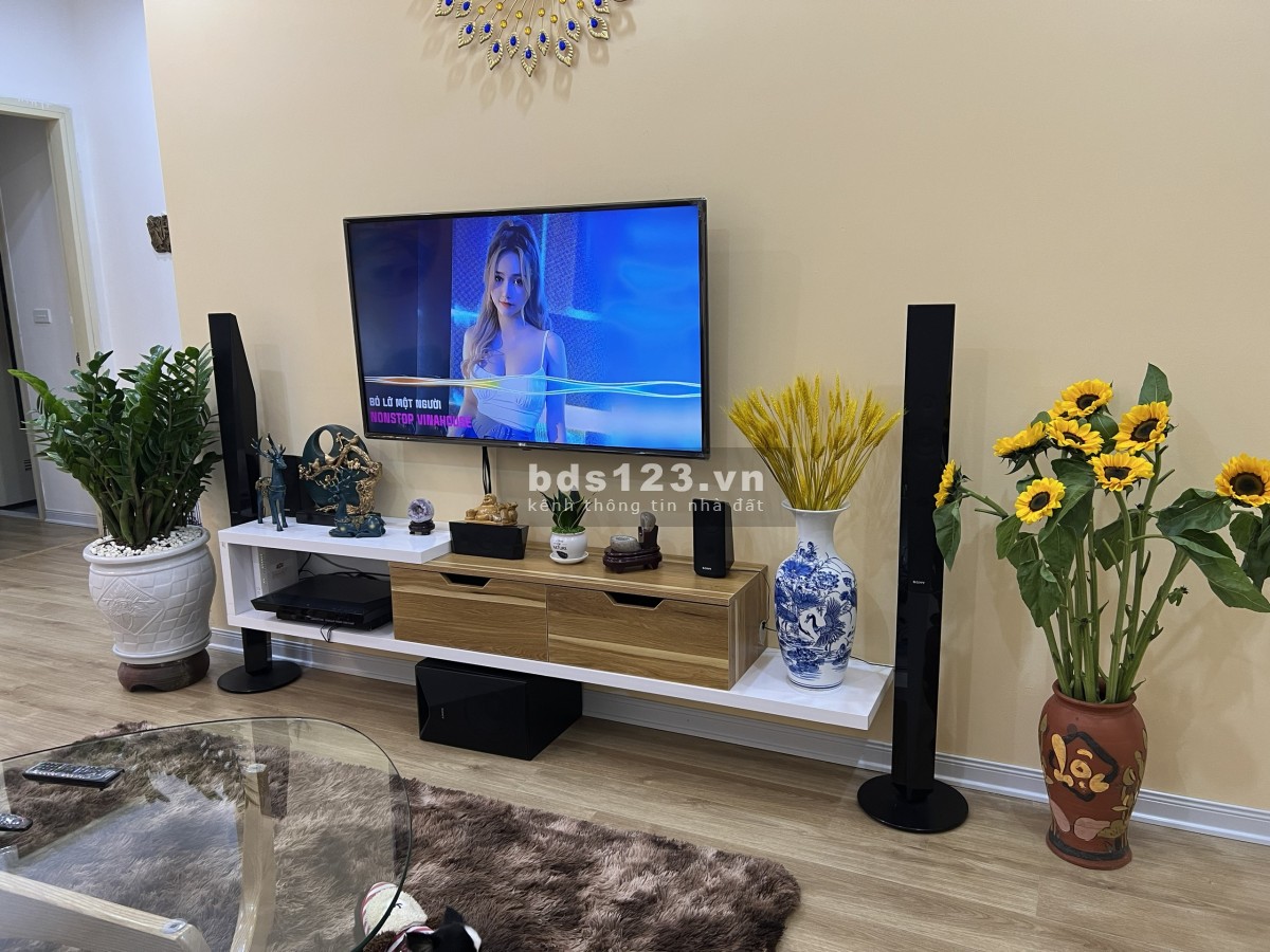 Bán căn hộ tòa HH02A KDT Linh Đàm chính chủ, DT 72m², full nội thất mới, giá chỉ 1,6 tỷ