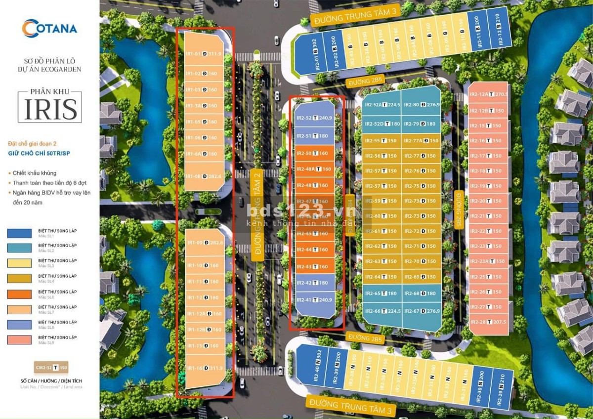 Iris giai đoạn 2 của dự án Eco Garden chính thức ra mắt, giá tốt