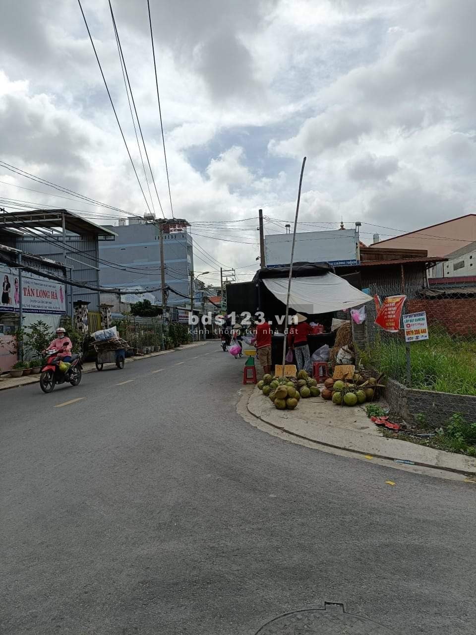 Bán đất chính chủ, DT 5 x 35m, SHR tại Hữu Thạnh, Đức Hòa giá 1,6 tỷ