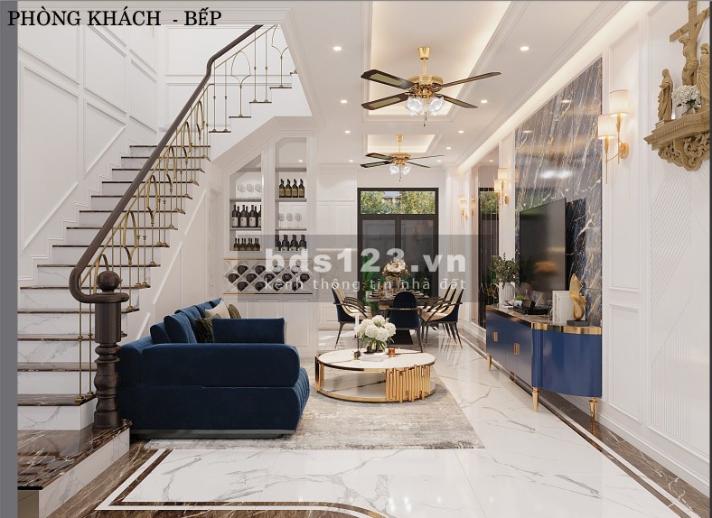 Bán căn biệt thự Verosa Park - Khang Điền, DT 85m², vị trí thoáng mát, FULL nội thất cao cấp