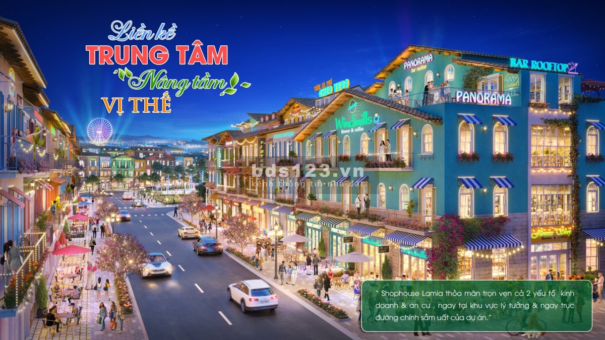 HOT - Bán Shophouse, biệt thự, nhà liền kề Phố, Vườn duy nhất tại TP Bảo Lộc Siêu, dự án 1/500