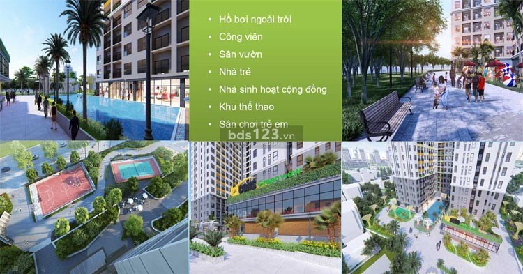 Mua căn hộ Bcons Green View sẽ thừa hưởng chuỗi tiện ích đa dạng